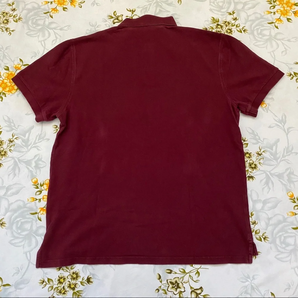 J. Crew Size XL Red Polo